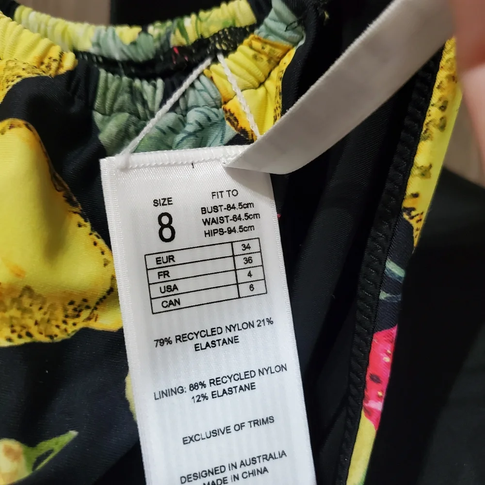 NWT Seafolly Lemoncello Bikini Bottom - Picture 3 of 4